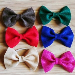 Felt hairbows